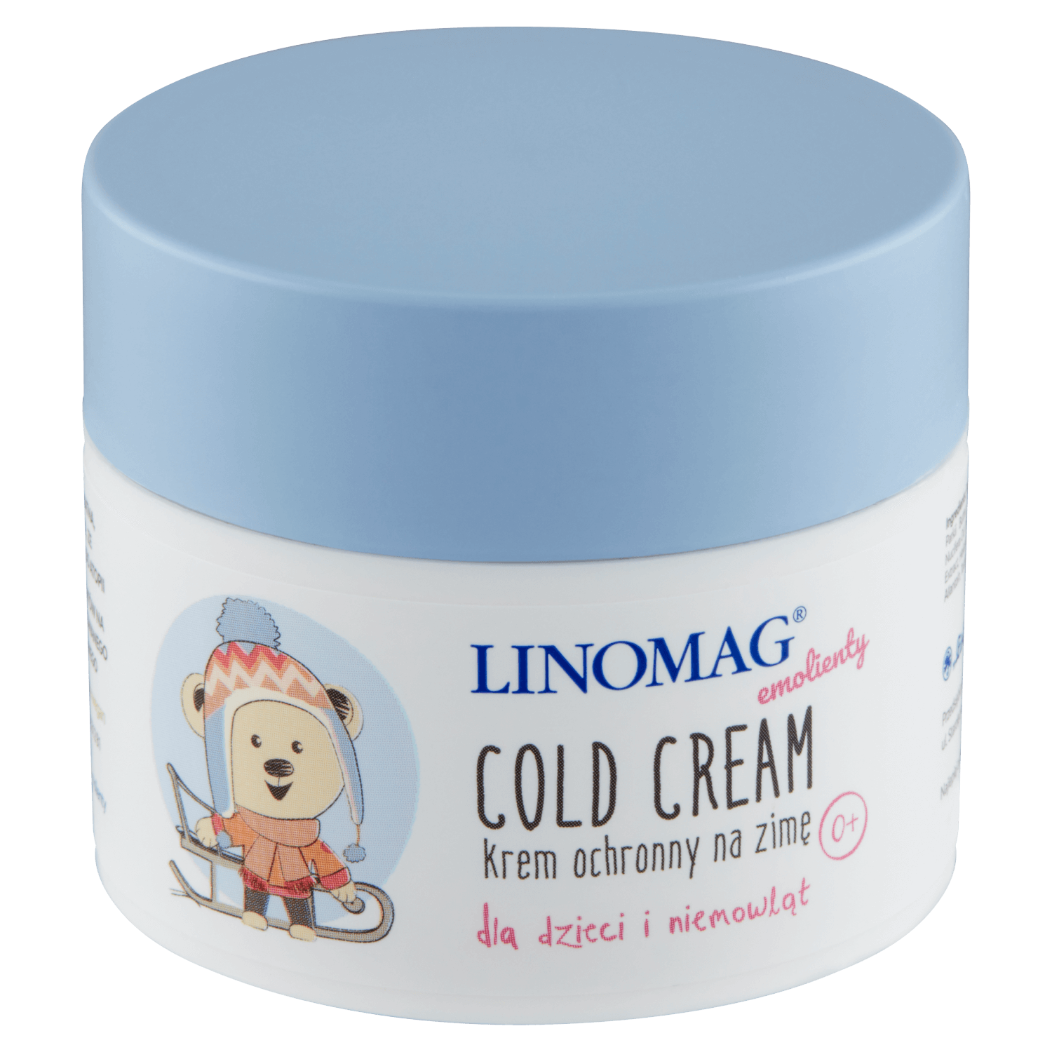 Linomag Emolients Cold Cream, cremă de iarnă protectoare pentru bebeluși și copii din prima zi, 50 ml