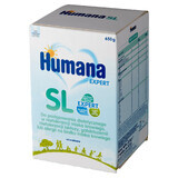 Humana Expert SL, fórmula sin soja para lactantes con intolerancia a la leche de vaca, desde el nacimiento, 650 g