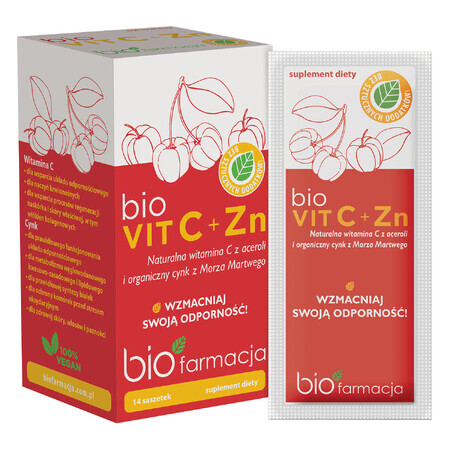 BioFarmacja BioVit C + Zn, 14 sachets