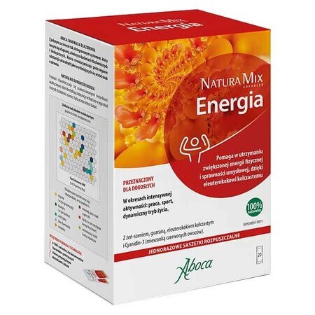 Natura Mix Energy, 2,5 g x 20 pliculețe