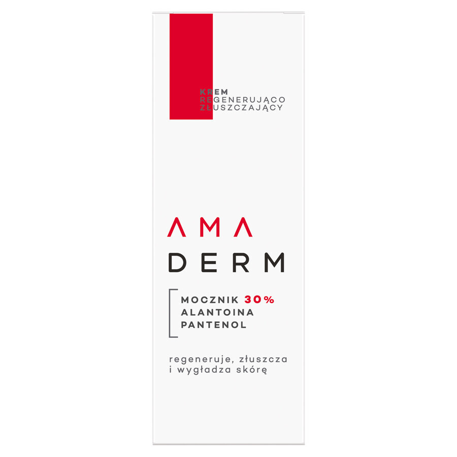 Amaderm Urea 30%, regenerierende und peelende Creme, 50 ml