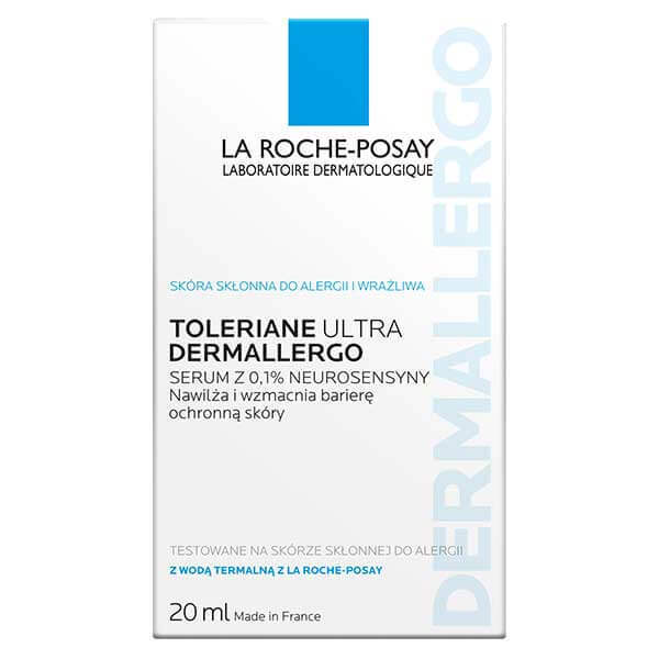 La Roche-Posay Toleriane Ultra Dermallergo, ser hidratant calmant, piele sensibilă și alergică, 20 ml