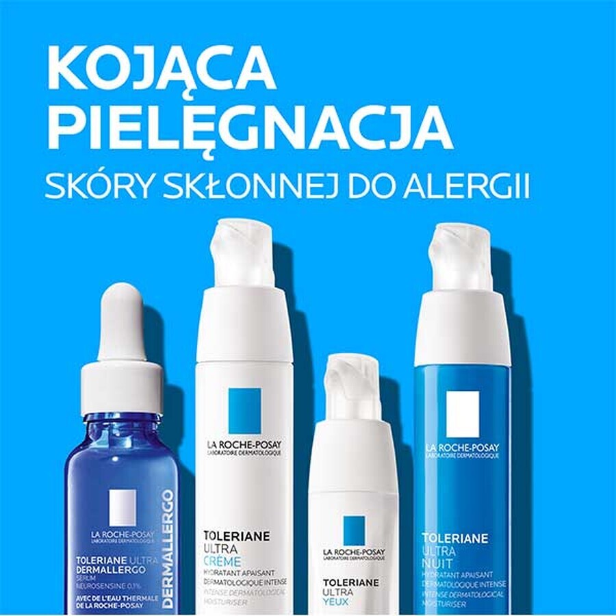 La Roche-Posay Toleriane Ultra Dermallergo, beruhigendes Feuchtigkeitsserum, empfindliche und zu Allergien neigende Haut, 20 ml