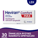 Heviran Comfort Max 400 mg, 30 compresse 