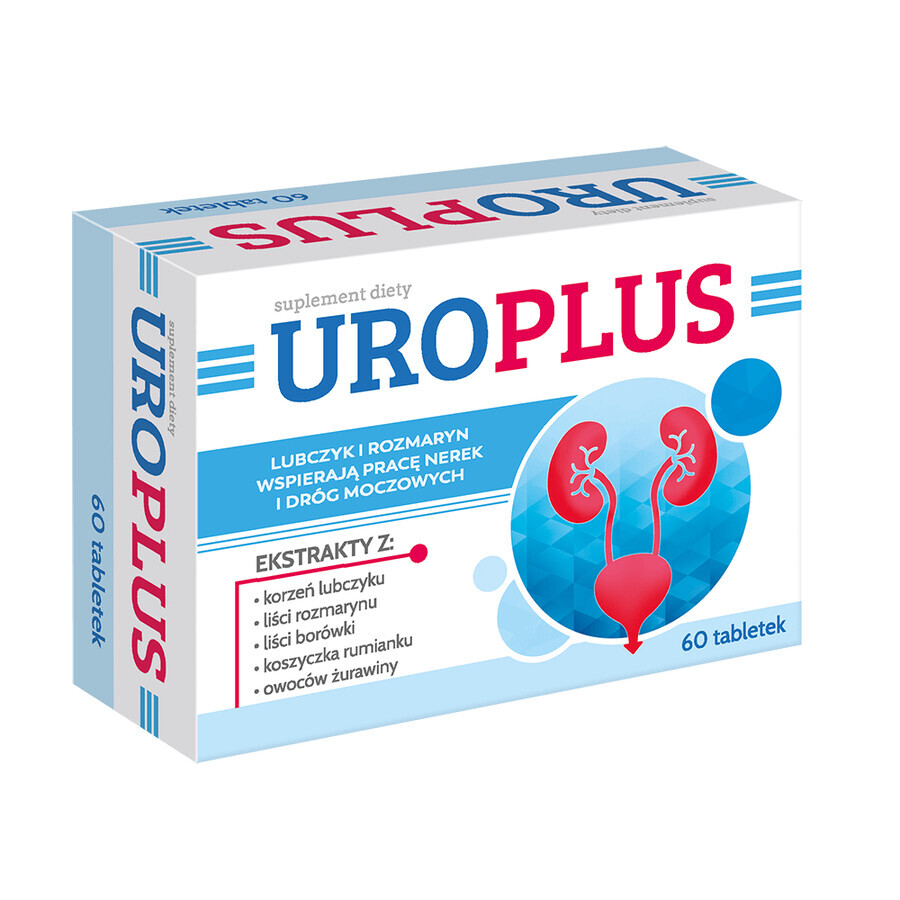 UroPlus, 60 comprimidos