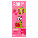 Bob Snail Roll Gustare cu fructe, măr, zmeură, 30 g