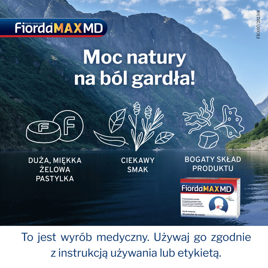 Fiorda Max MD, 30 pastiluțe