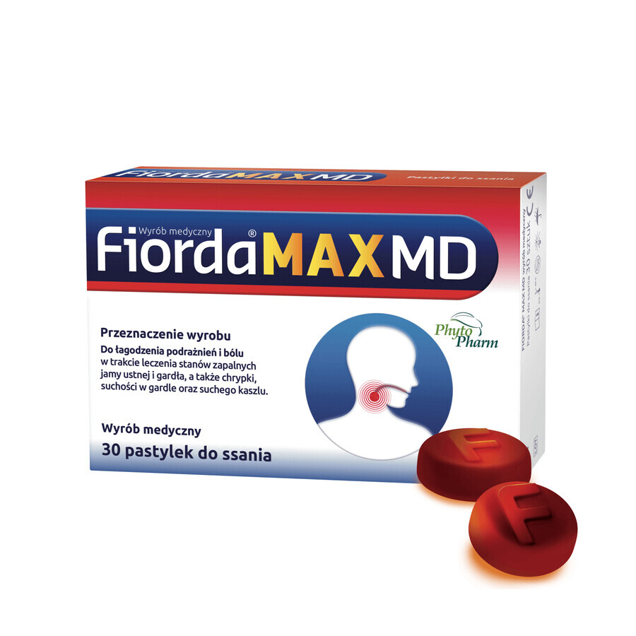 Fiorda Max MD, 30 pastiluțe