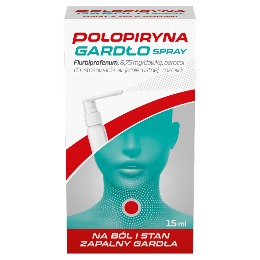 Polopyrin Throat, spray, 15 ml