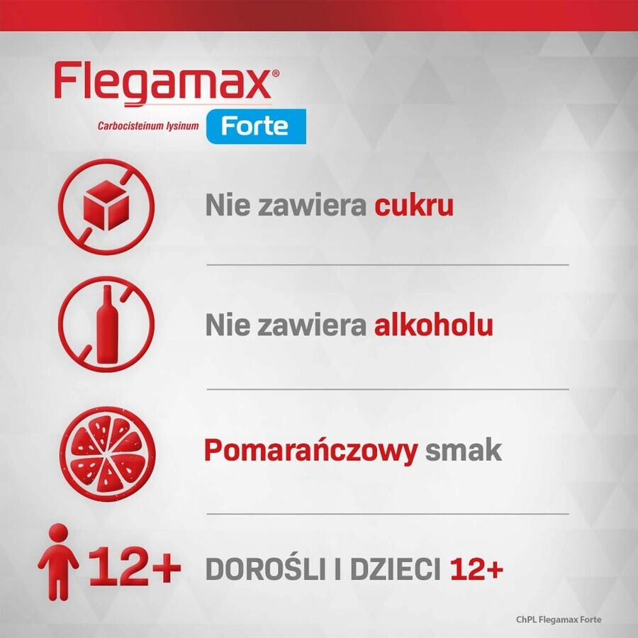 Flegamax Forte 2,7 g, 6 sobres