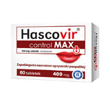 Hascovir control MAX 400 mg, 60 comprimate