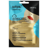 Tolpa Masking, cocon învăluitor, mască ultra-hidratantă, față și gât, 2 x 5 ml