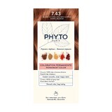 Phyto Color, tintura per capelli, 7,43 rame oro, 1 pezzo