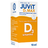 Juvit D3 Max 20000 UI/ml, gouttes orales, solution, 10 ml