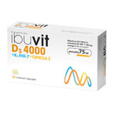 Ibuvit D3 4000 + K2 MK-7 Omega 3, 30 capsule moi