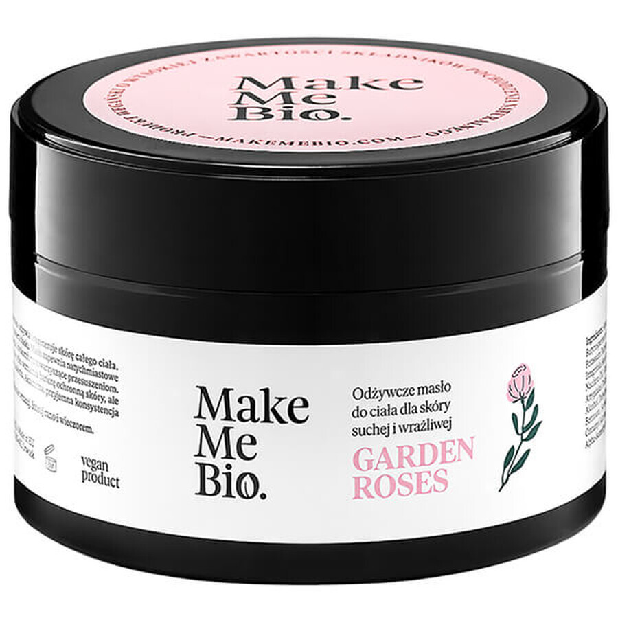 Make Me Bio Garden Roses, beurre corporel nourrissant, 230 ml