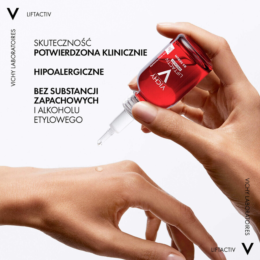 Vichy Liftactiv Specialist B3, ser pentru reducerea decolorării și a ridurilor, 30 ml