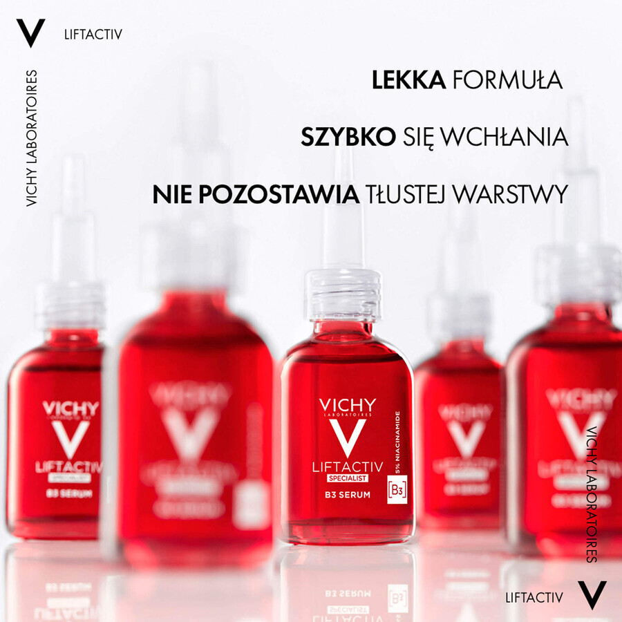 Vichy Liftactiv Specialist B3, ser pentru reducerea decolorării și a ridurilor, 30 ml