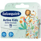 Salvequick Active Kids, pansamente pentru copii, impermeabile, pentru tăiere, 70 cm