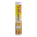 Olimp Gold-Vit C 2000, aromă de lămâie, 20 comprimate efervescente