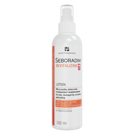 Seboradin Revitalizing, lozione per capelli secchi e danneggiati, 200 ml