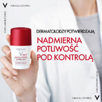 Vichy Clinical Control, antiperspirant roll-on pentru femei, protecție 96 ore, 50 ml