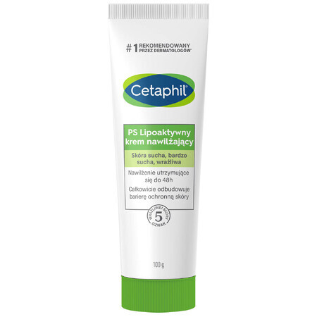 Cetaphil PS Lipoactive Moisturizer Dry Very Dry Sensitive Skin 100g