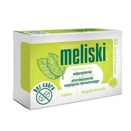 Meliski, 20 pastilles