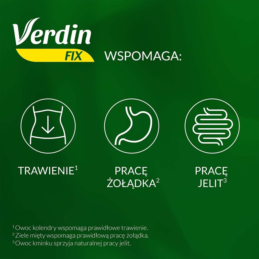 Verdin Fix cu citrice, 20 pliculețe