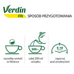 Verdin Fix cu citrice, 20 pliculețe