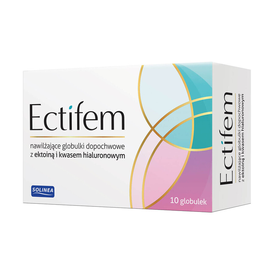 Ectifem, glóbulos vaginales, 10 unidades