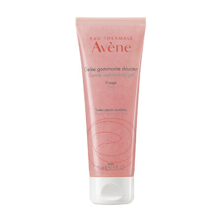 Avene, gel exfoliant delicat, piele sensibilă, 75 ml