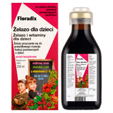 Floradix fier pentru copii de la 3 ani, 250 ml