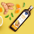 Oleofarm Sucuri din lume Ghimbir cu turmeric și lămâie cu vitamina C, 490 ml