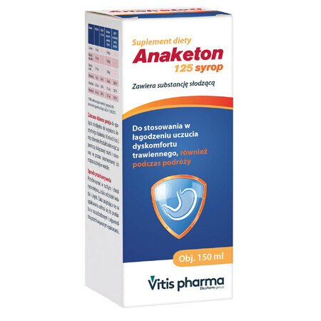 Anaketone 125, sirop, 150 ml