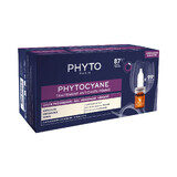 Phyto Phytocyane, trattamento anticaduta dei capelli per le donne, fiale progressive, 12 unità