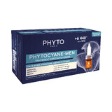 Phyto Phytocyane, trattamento anti-caduta dei capelli per uomo, fiale, 12 unità