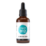 Viridian Liquid B12, vitamine B12 100 µg, gouttes, 50 ml