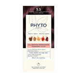 Phyto Phytocolor, vopsea de păr permanentă, 5.5 maro mahon deschis, 50 ml