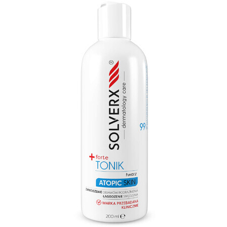 Solverx Atopic Skin Forte, tonico per il viso, 200 ml