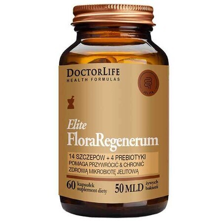 Doctor Life Elite FloraRegenerum, 60 gélules