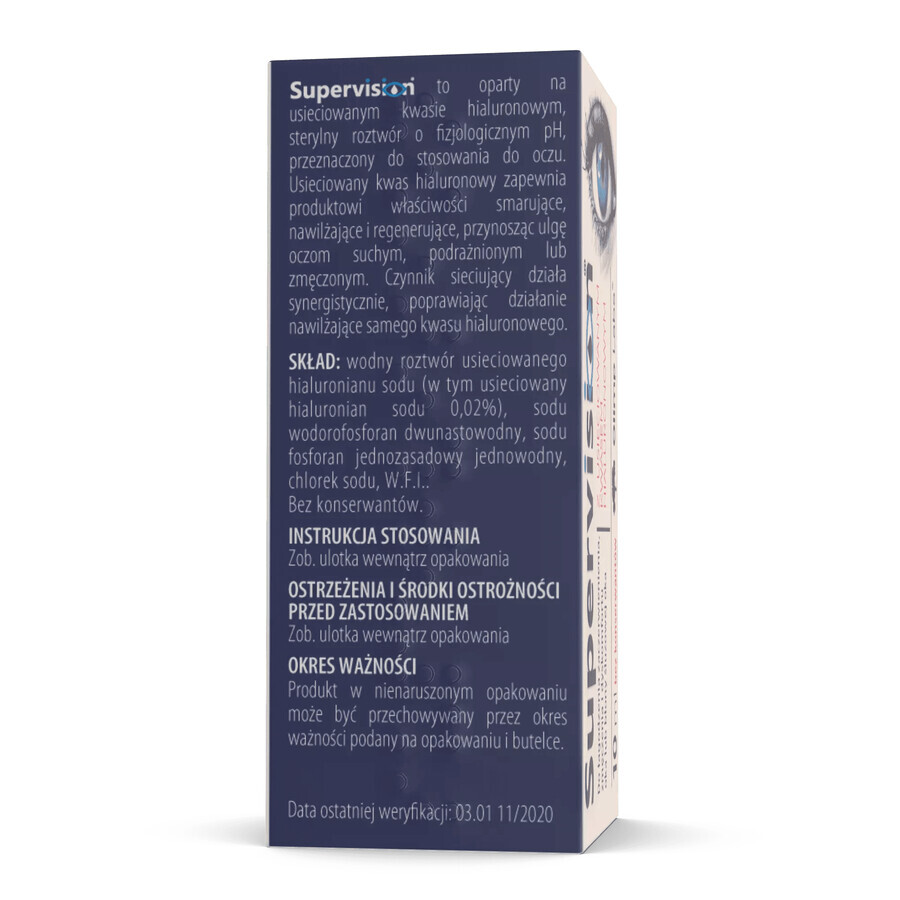 Olympus Supervision, picături pentru ochi, 10 ml