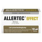 Allertec Effect 20 mg, 10 comprimate