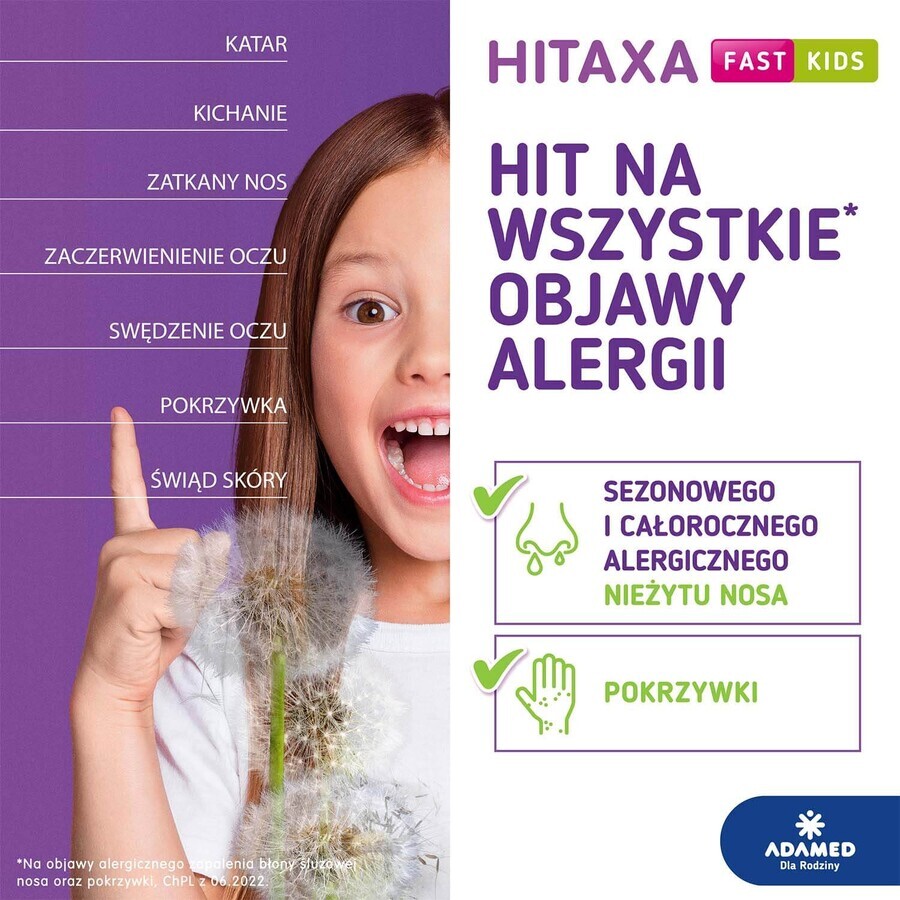 Hitaxa Fast Niños 0,5 mg/ ml, 60 ml