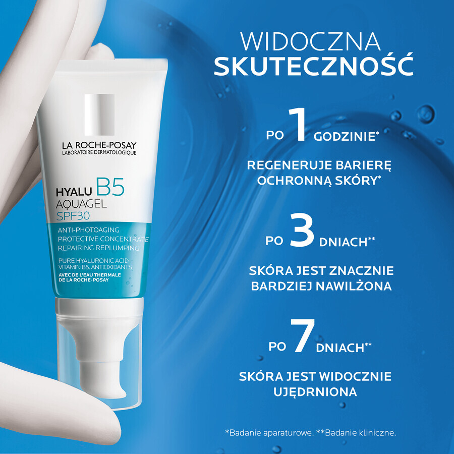 La Roche-Posay Hyalu B5 Aquagel, beschermende gel-crème tegen fotoveroudering, SPF 30, 50 ml 