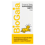 BioGaia Protectis Baby, gouttes pour enfants, tube, 5 ml