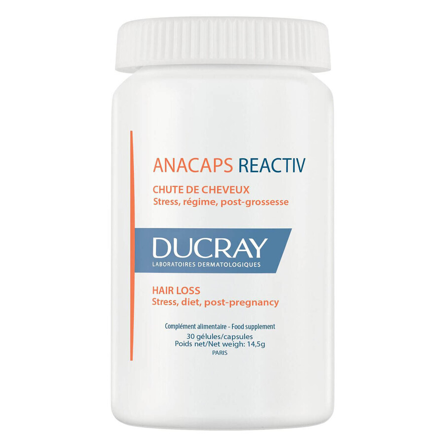 Ducray Anacaps Reactiv set, 3 x 30 capsule