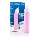 Novama Pingo Spark, aspirador nasal eléctrico con luz, rosa pastel, 0-12 años