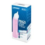 Novama Pingo Spark, aspirador nasal eléctrico con luz, rosa pastel, 0-12 años