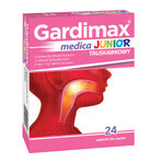 Gardimax Medica Junior căpșuni 5 mg +1 mg, 24 pastile